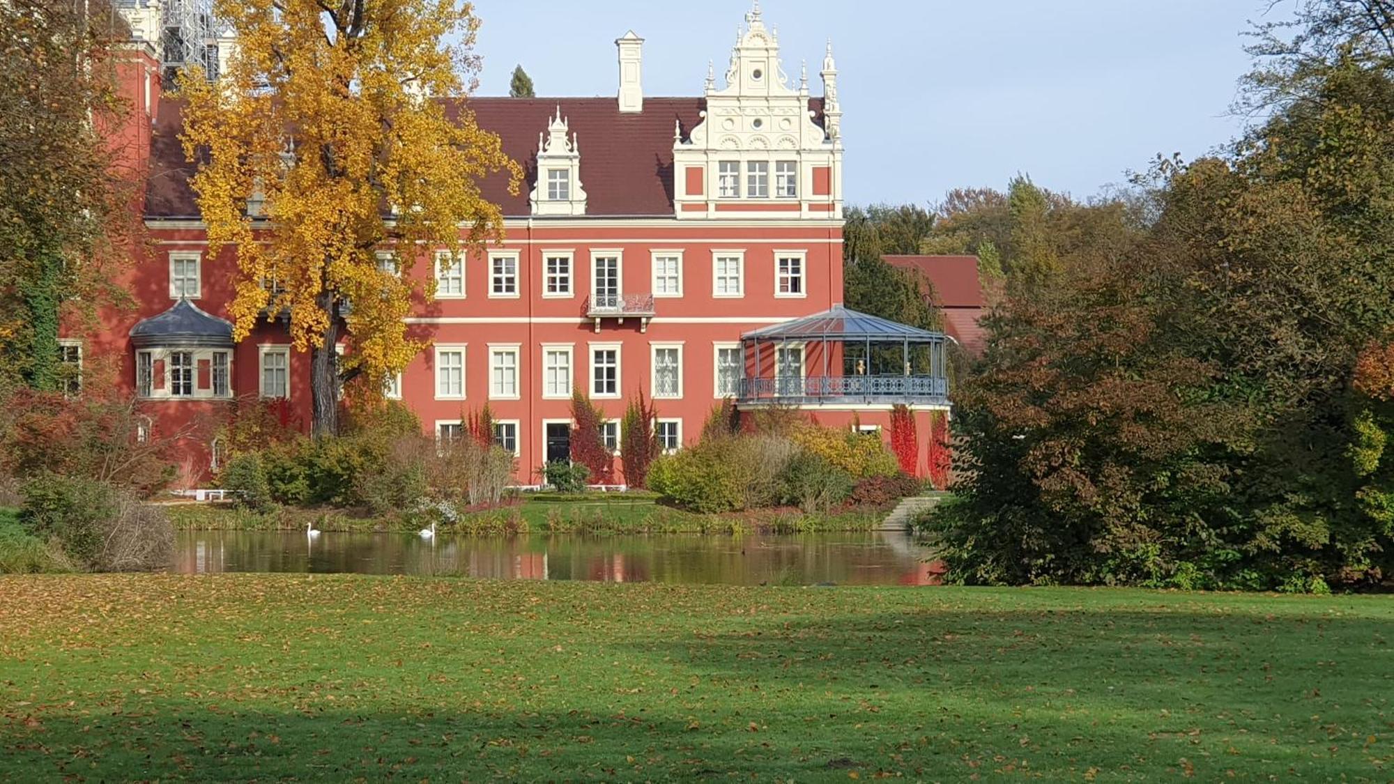 Ferienwohnung Am See Kromlau Exterior foto